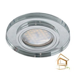 | освещение натяжные потолки, освещение для натяжных потолков, варианты освещения натяжного потолка, трековое освещение для натяжных потолков, освещение в комнате с натяжным потолком, освещение натяжных потолков купить Светильник для натяжного потолка, MR16 круглый хром на хроме, Ecola