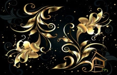 | фотопечать натяжные потолки, натяжные потолки с фотопечатью, натяжной потолок фотопечать каталог, фотопечать натяжных потолков картинки Натяжной потолок с фотопечатью Цветы 375