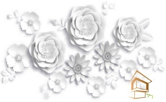 | фотопечать натяжные потолки, натяжные потолки с фотопечатью, натяжной потолок фотопечать каталог, фотопечать натяжных потолков картинки Натяжной потолок с фотопечатью Цветы 379