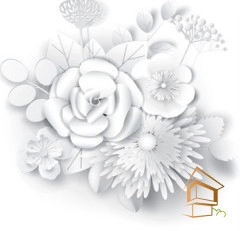 | фотопечать натяжные потолки, натяжные потолки с фотопечатью, натяжной потолок фотопечать каталог, фотопечать натяжных потолков картинки Натяжной потолок с фотопечатью Цветы 383