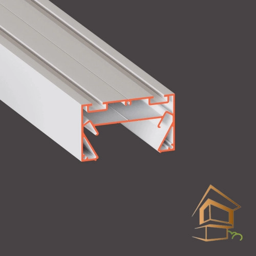 | профиль для натяжных потолков, Flexy TREK 01, гарпунное крепление, монтаж световых линий Профиль для натяжных потолков Flexy TREK 01 для трека и световые линии, 2 м, под гарпун