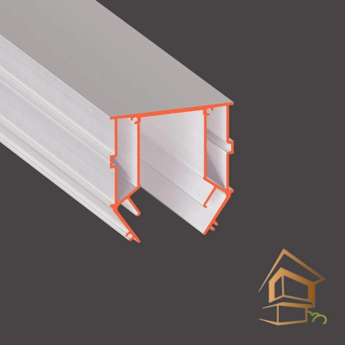 | профиль для натяжных потолков, Flexy TREK 06, некрашеный профиль, гарпунная система, трековый шинопровод Профиль для натяжных потолков Flexy TREK 06 для трек. шинопровода TREK 05, 2 м, не крашенный