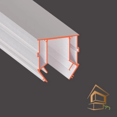 | световой профиль Профиль для натяжных потолков Flexy TREK 06 для трек. шинопровода TREK 05, 2 м, не крашенный