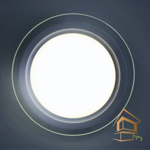 | LED-панель, ATRUM, натяжной потолок, потолочный светильник, 9W, 4200К, световой поток LED панель круглая ATRUM потолочный для натяжных и подвесных потолков, 9W, 4200к, 640ЛМ, D120*90*35 -  - 