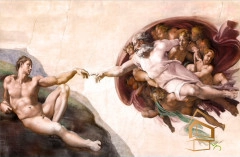 | Натяжной потолок с фотопечатью фрески, своды, Натяжной потолок фрески Натяжной потолок с фотопечатью Фрески, своды 048