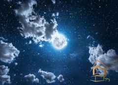 Натяжной потолок с фотопечатью Небо 049