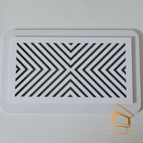 | вентиляционная решётка, магнитная решётка, решётка 200х100, белая вентиляционная решётка Решетка вентиляционная магнитная прямоугольная 200х100, белая