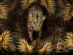 | Натяжной потолок с фотопечатью животный мир Натяжной потолок с фотопечатью Животный мир 023