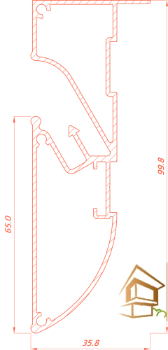 | профиль для натяжных потолков, Flexy FUSION 01, бесщелевой профиль, многоуровневые конструкции, не крашеный профиль Профиль для натяжных потолков Flexy FUSION 01 бесщелевой, для многоуровневых конструкций, 2 м, не крашеный