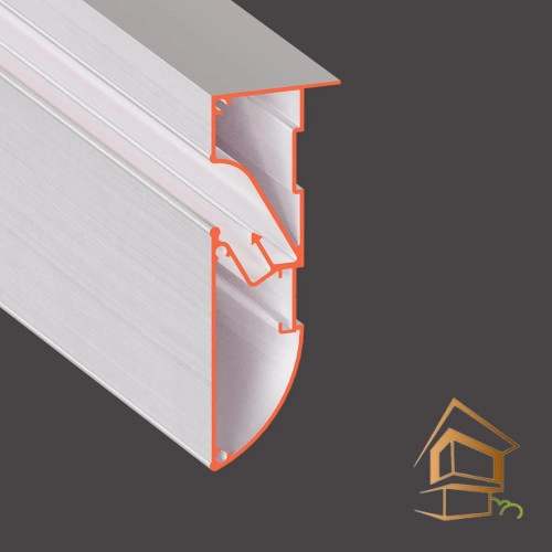 | профиль для натяжных потолков, Flexy FUSION 01, бесщелевой профиль, многоуровневые конструкции, не крашеный профиль Профиль для натяжных потолков Flexy FUSION 01 бесщелевой, для многоуровневых конструкций, 2 м, не крашеный