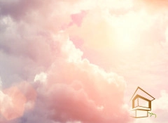 Натяжной потолок с фотопечатью Небо 058