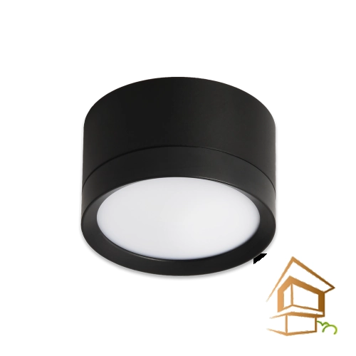 | светильник потолочный, GX53, ART SMART, черный, натяжной потолок, накладной Светильник потолочный для натяжных и подвесных потолков GX53, ART SMART черный Накладной, 85*50 - 0У-00000458 - 0У-00000458