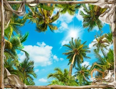 | Натяжной потолок с фотопечатью небо и объекты Натяжной потолок с фотопечатью Небо и объекты 006