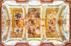 | Натяжной потолок с фотопечатью фрески, своды, Натяжной потолок фрески Натяжной потолок с фотопечатью Фрески, своды 070
