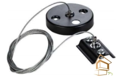 | Трековые системы, Трековые системы освещения Подвес для  трекового шинопровода черный