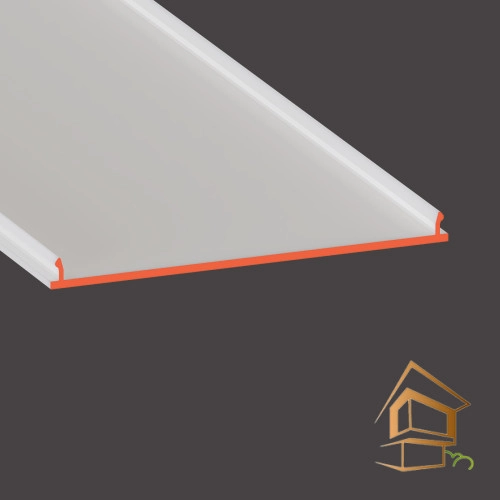 | профиль для натяжных потолков, SCREEN 50, фиксация натяжных потолков, долговечность конструкции Экран 50 мм SCREEN 50