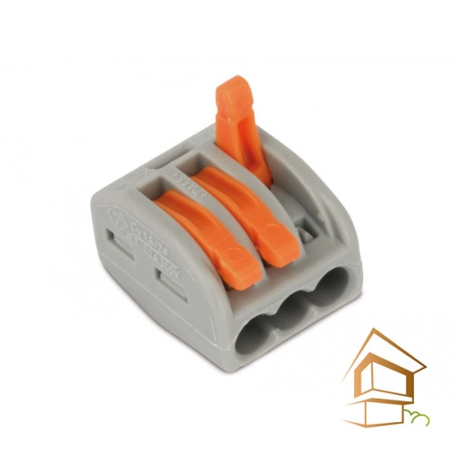 | клеммный соединитель, WAGO 413, электрика, клеммники Клеммный соединитель WAGO 413 -  - 