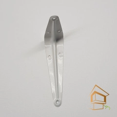 | Крепеж натяжные потолки, крепеж багета натяжного потолка, крепеж для люстры под натяжной потолок, крепеж для натяжного потолка, крепеж люстры к натяжному потолку, крепеж под натяжной потолок, крепеж профиля натяжного потолка Кронштейн мебельный 75х100 белый (3/4)