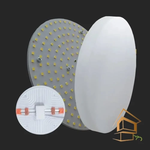 | LED панель, LOFT, натяжной потолок, потолочный светильник, 32W, 4200к, 3000ЛМ LED панель круглая LOFT потолочный для натяжных и подвесных потолков,  32W, 4200к, 3000ЛМ, D220*50-180*40 - ЦБ-00009381 - ЦБ-00009381