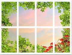 | Натяжной потолок с фотопечатью небо и объекты Натяжной потолок с фотопечатью Небо и объекты 024