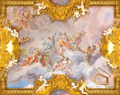 | Натяжной потолок с фотопечатью фрески, своды, Натяжной потолок фрески Натяжной потолок с фотопечатью Фрески, своды 081