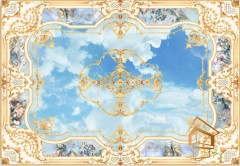 | Натяжной потолок с фотопечатью фрески, своды, Натяжной потолок фрески Натяжной потолок с фотопечатью Фрески, своды 083