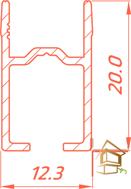 | профиль для натяжных потолков, карнизный профиль, однорядный профиль, Flexy SHTORKA 01, гарпунная система, натяжной потолок Профиль для натяжных потолков Flexy SHTORKA 01 карнизный, однорядный, 2.0 м, белый, (под гарпун в LINE глянец)