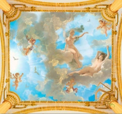 | Натяжной потолок с фотопечатью фрески, своды, Натяжной потолок фрески Натяжной потолок с фотопечатью Фрески, своды 087