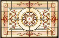 | Натяжной потолок с фотопечатью витражи Натяжной потолок с фотопечатью Витражи 018