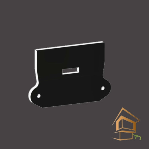 | торцевая заглушка, натяжной потолок, профиль LINE SLIM 30, TOREC SLIM 30 Торцевая заглушка к линиям TOREC 30 SLIM