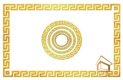 | Натяжной потолок с фотопечатью орнаменты и узоры, Натяжной потолок узоры Натяжной потолок с фотопечатью орнаменты и узоры 104