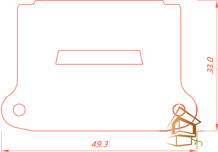 | торцевая заглушка, профиль для натяжных потолков, TOREC LINE 30M Торцевая заглушка к линиям TOREC LINE 30M