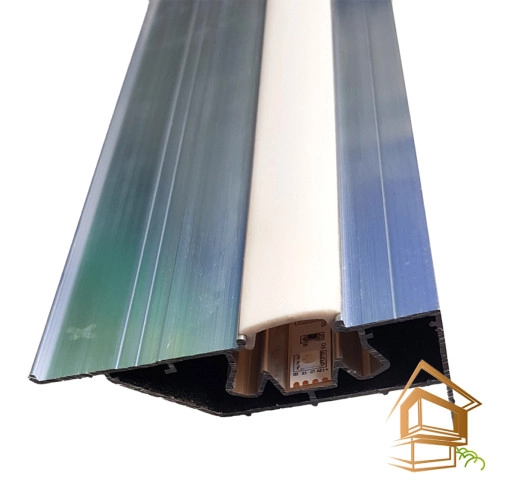 | Профиль для перехода с подсветкой, профиль перехода уровня, профиль для перехода уровня натяжного, профиль для перехода уровня натяжного потолка, профиль переход уровня, профиль перехода уровня натяжного потолка, профиль для перехода уровня натяжного потолка, пп75 профиль для натяжных, профиль пп75, профиль пп75 для натяжных потолков Профиль для перехода уровня натяжного потолка