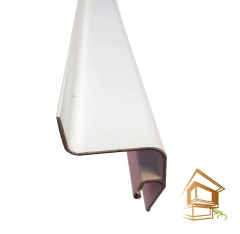 | световой профиль Профиль парящий натяжной потолок без вставки широкий белый ПК 6, алюминий