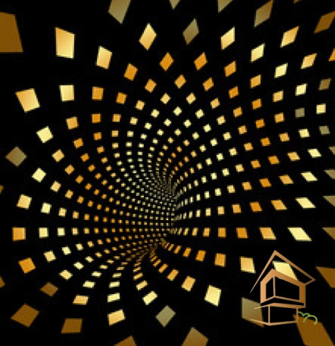 | натяжной потолок, фотопечать, абстракция, уникальный дизайн, интерьер Натяжной потолок с фотопечатью Абстракция 001 -  -