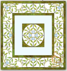 | Натяжной потолок с фотопечатью витражи Натяжной потолок с фотопечатью Витражи 005