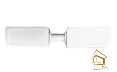 | EKS, Освещение для натяжных потолков CLARUS Коннектор прямой (гибкий) 48V для магнитного ультратонкого шинопровода, белый