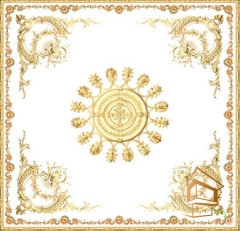 | Натяжной потолок с фотопечатью орнаменты и узоры, Натяжной потолок узоры Натяжной потолок с фотопечатью орнаменты и узоры 013